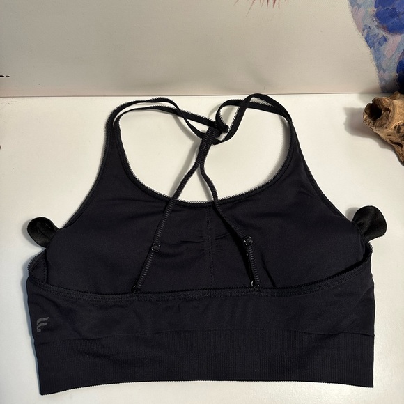 Fabletics Black Sports Bra - Picture 3 of 5